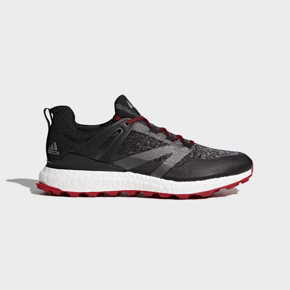 Adidas Crossknit Boost Tenis De Golf Negros Para Hombre (MX-74041)